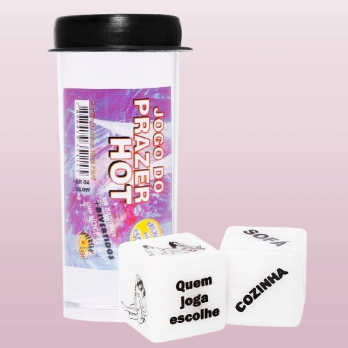 Jogo Do Prazer Hot Dados - Diversão ao Cubo