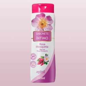 Sabonete Íntimo Líquido Aromático - Rosa Mosqueta