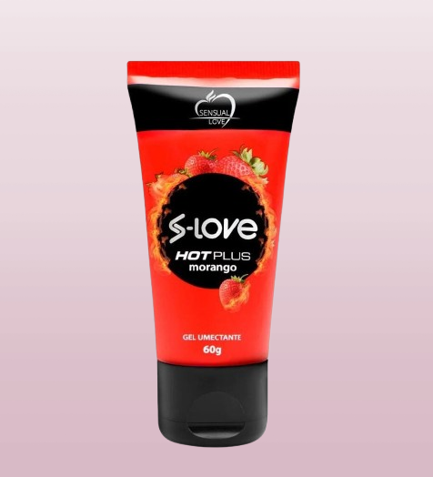 S-Love Lubrificante Esquenta - Morango