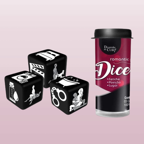 Dado Romantic Dice - Fetiches, Posição e Lugar