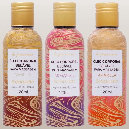Óleo de Massagem Beijável- Morango - Imagem 2