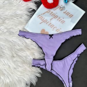 Calcinha Perfeita Cavada- Lilás