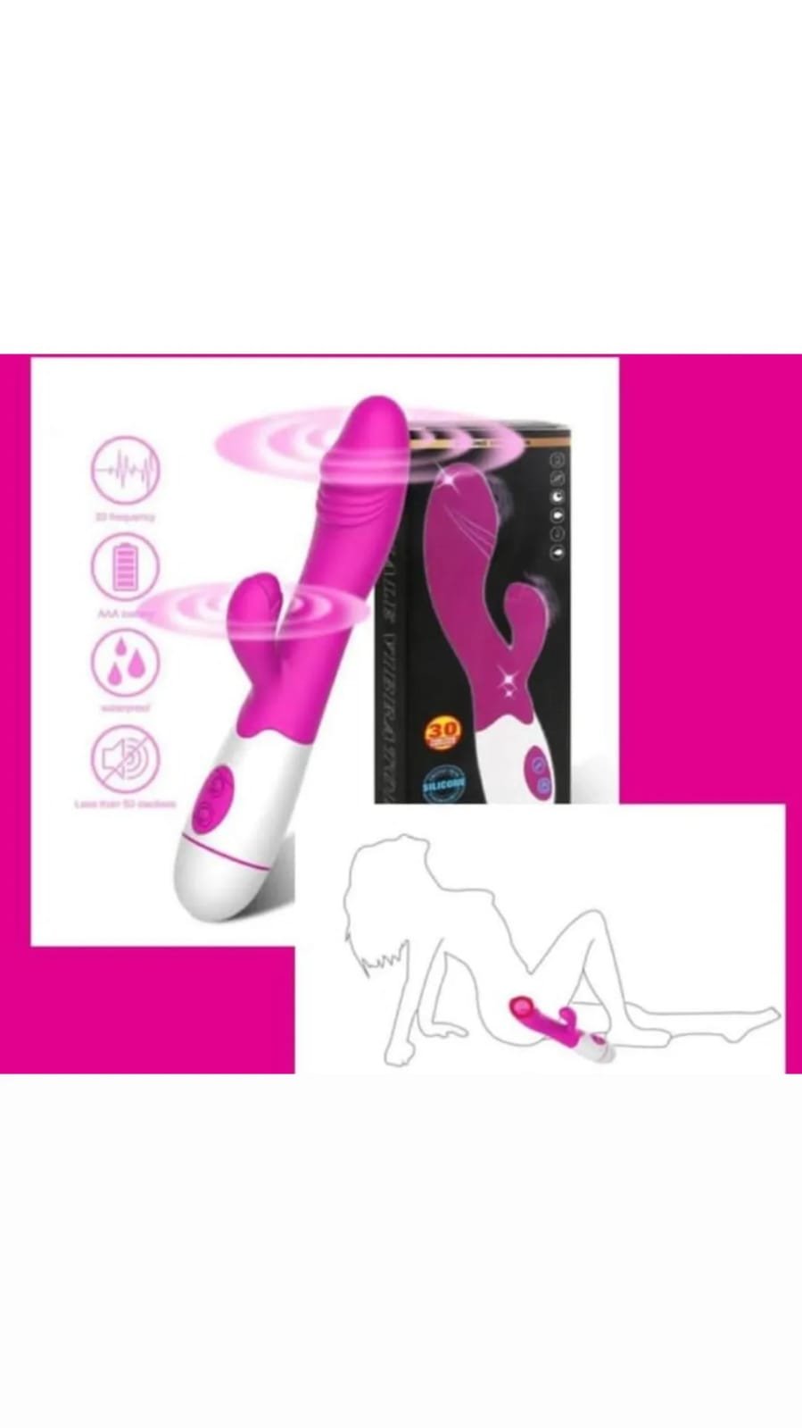 Vibrador Ponto Certo - 30 vibrações - Imagem 2