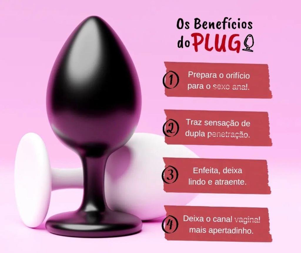 Plug Coração Grande - Cores - Imagem 3