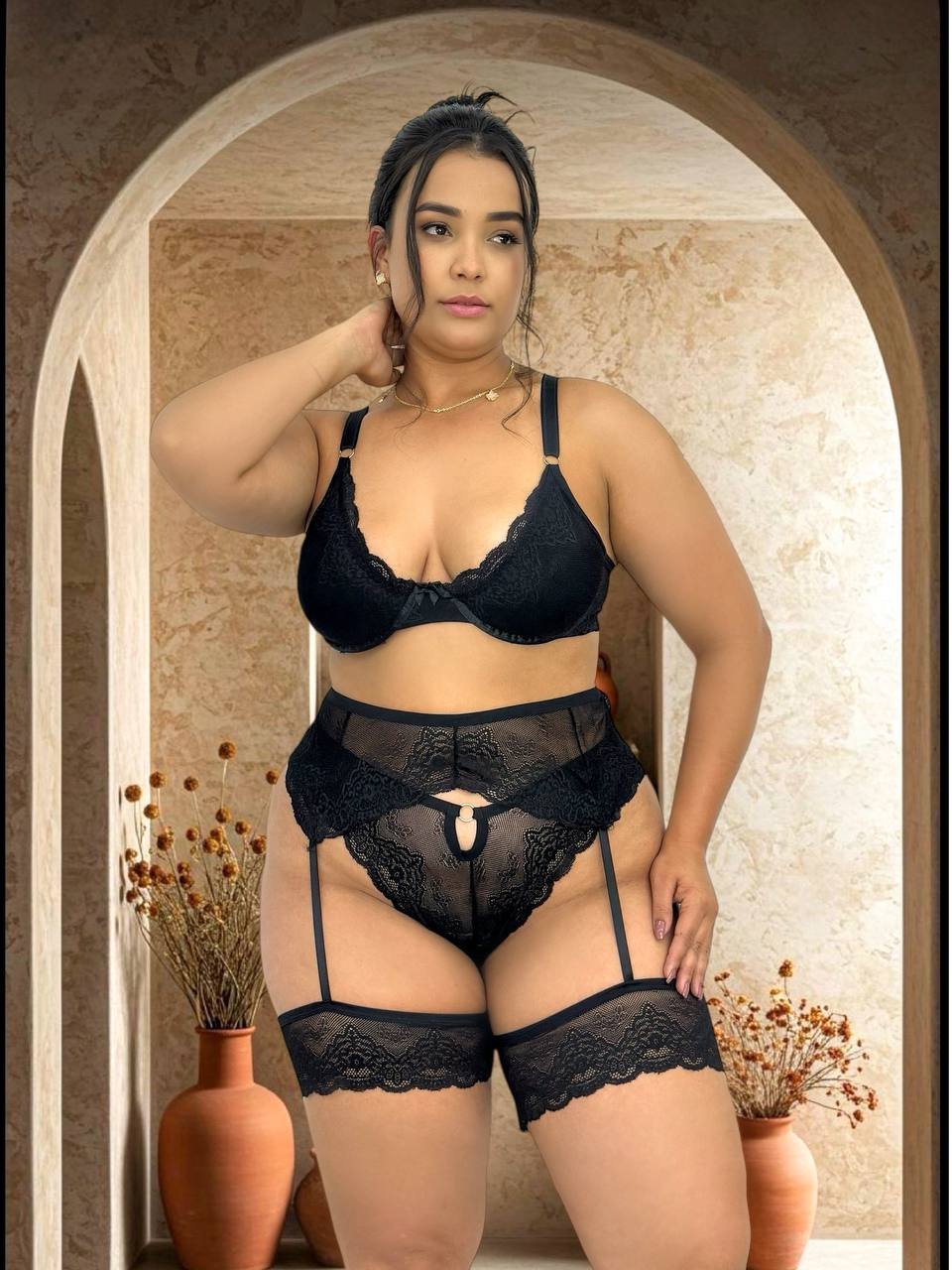 Conjunto- Diva Das Curvas- Plus Size-Cores